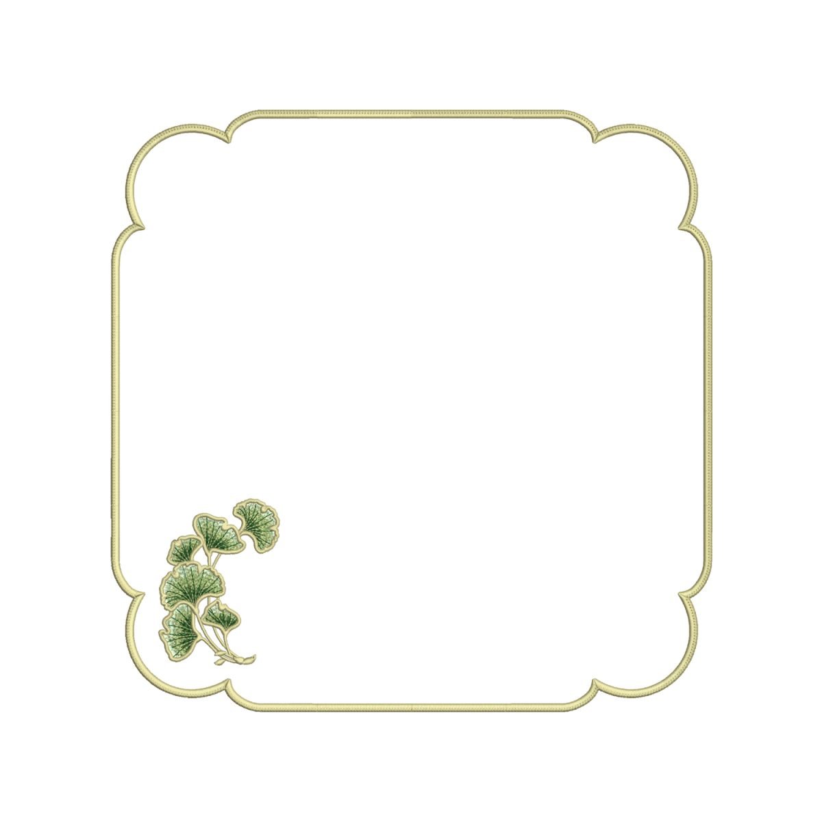 Салфетка фигурная Gingko