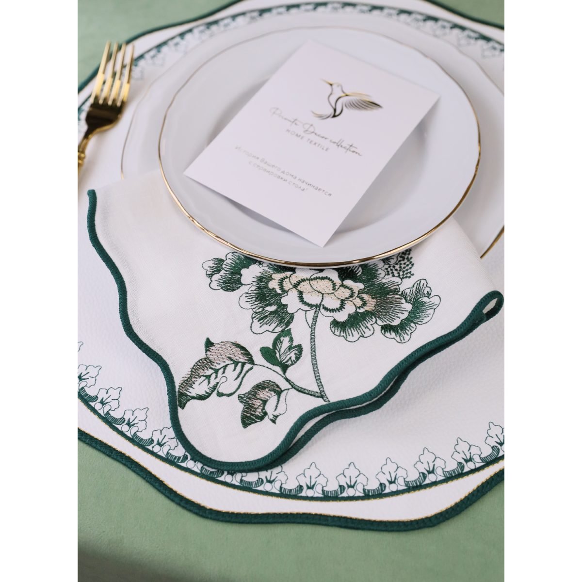 Салфетка фигурная Butterfly bloom