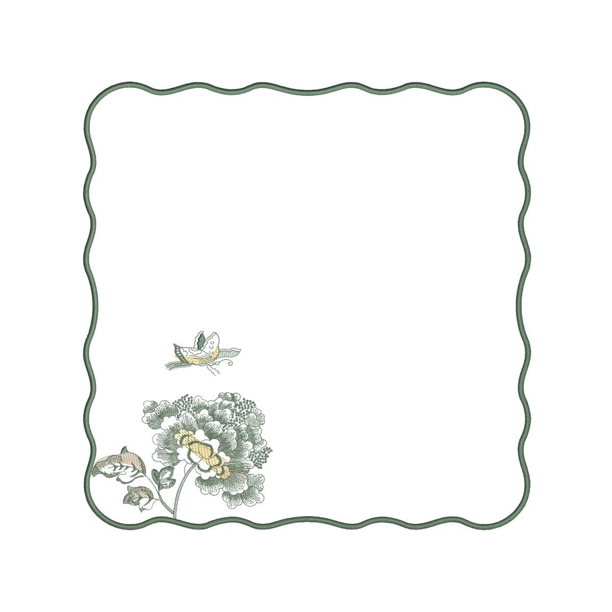 Салфетка фигурная Butterfly bloom