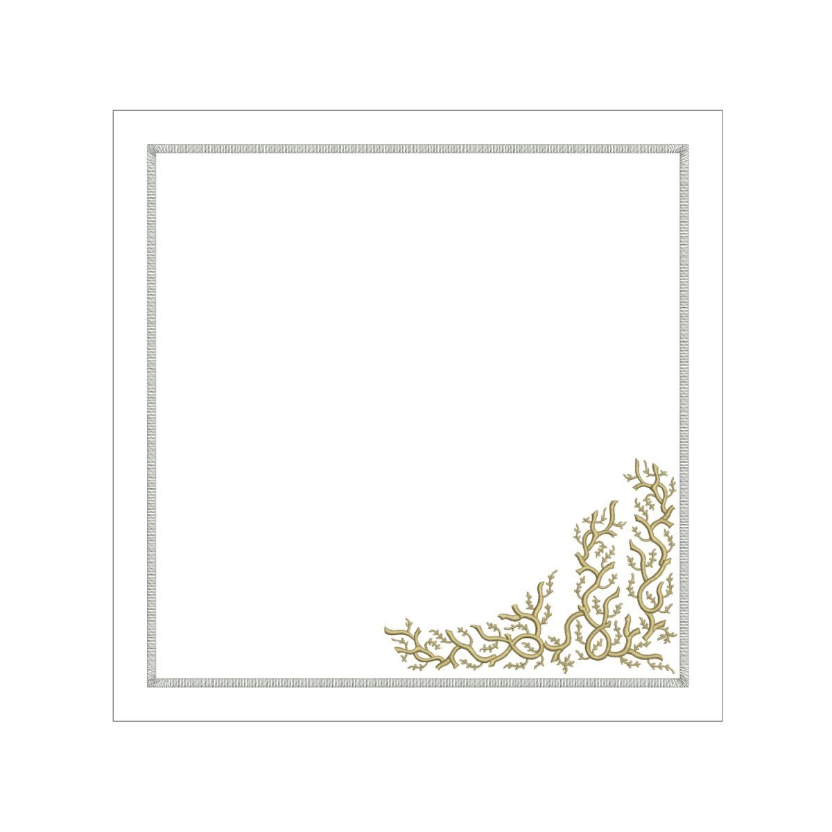 Салфетка с мережкой Corals