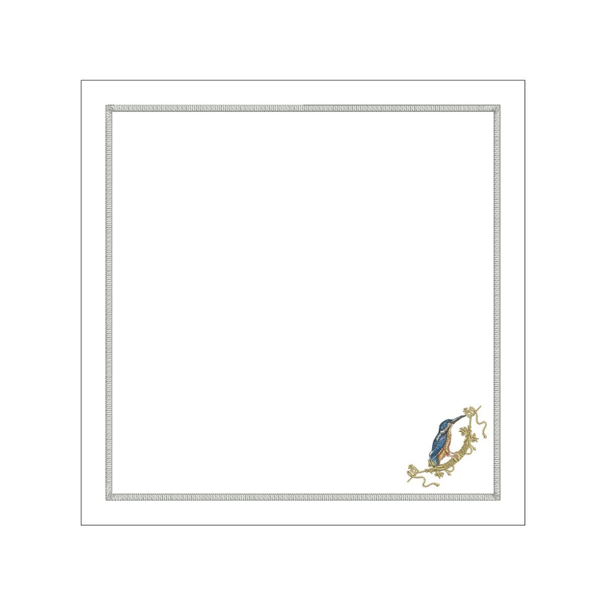 Салфетка с мережкой Forest birds