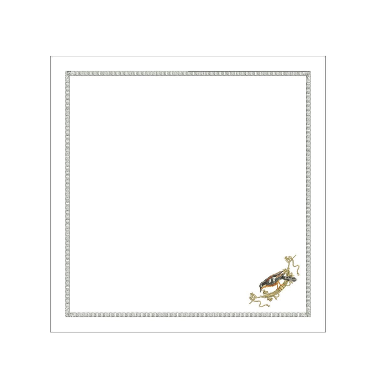 Салфетка с мережкой Forest birds