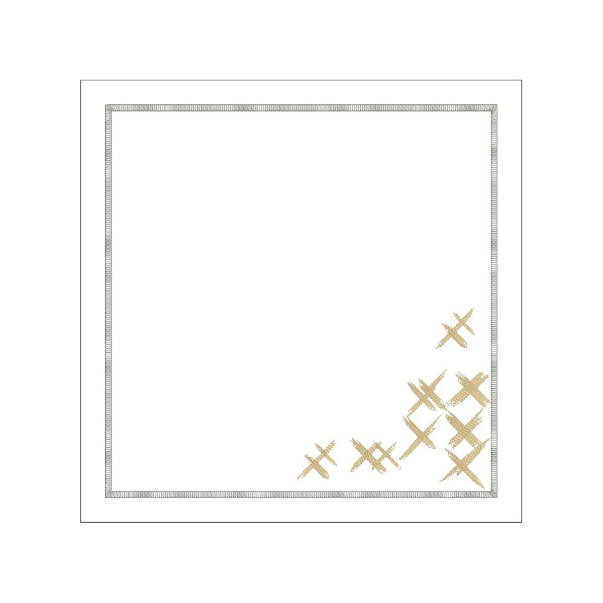 Салфетка с мережкой Voyage en Ikat