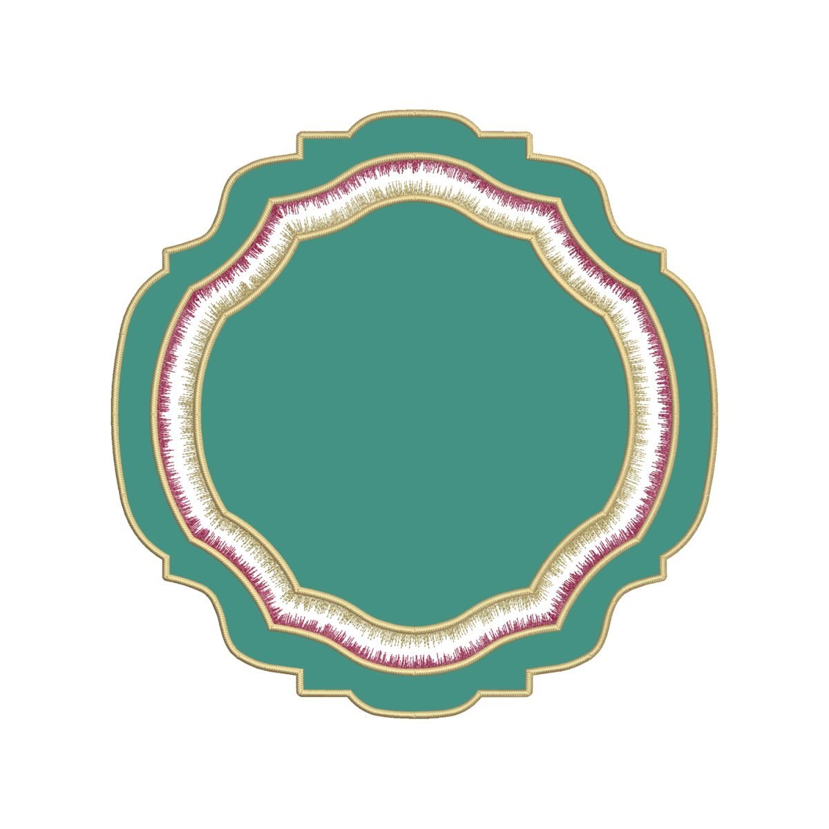 Плейсмат Voyage en Ikat (круглый)