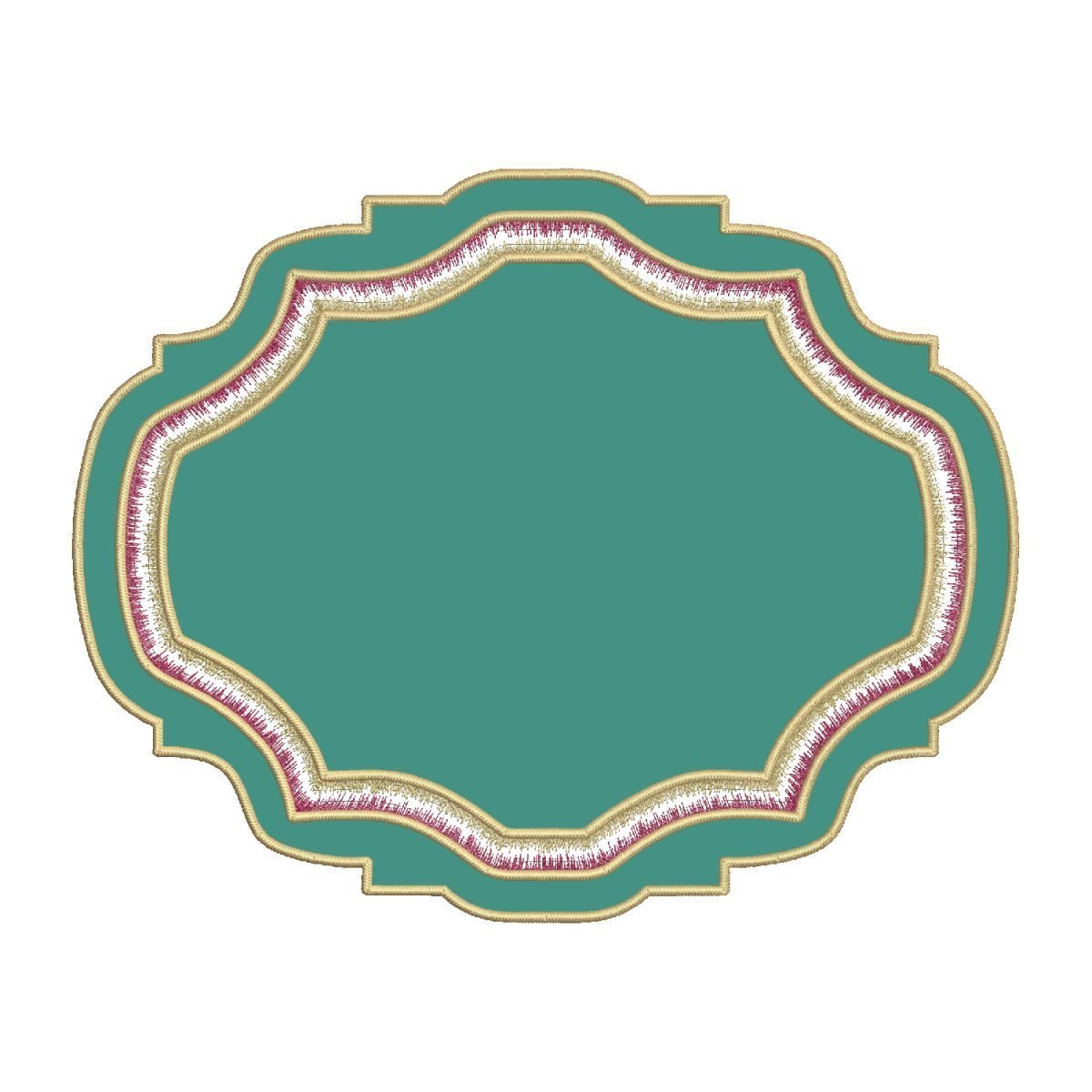 Плейсмат Voyage en Ikat (овальный)