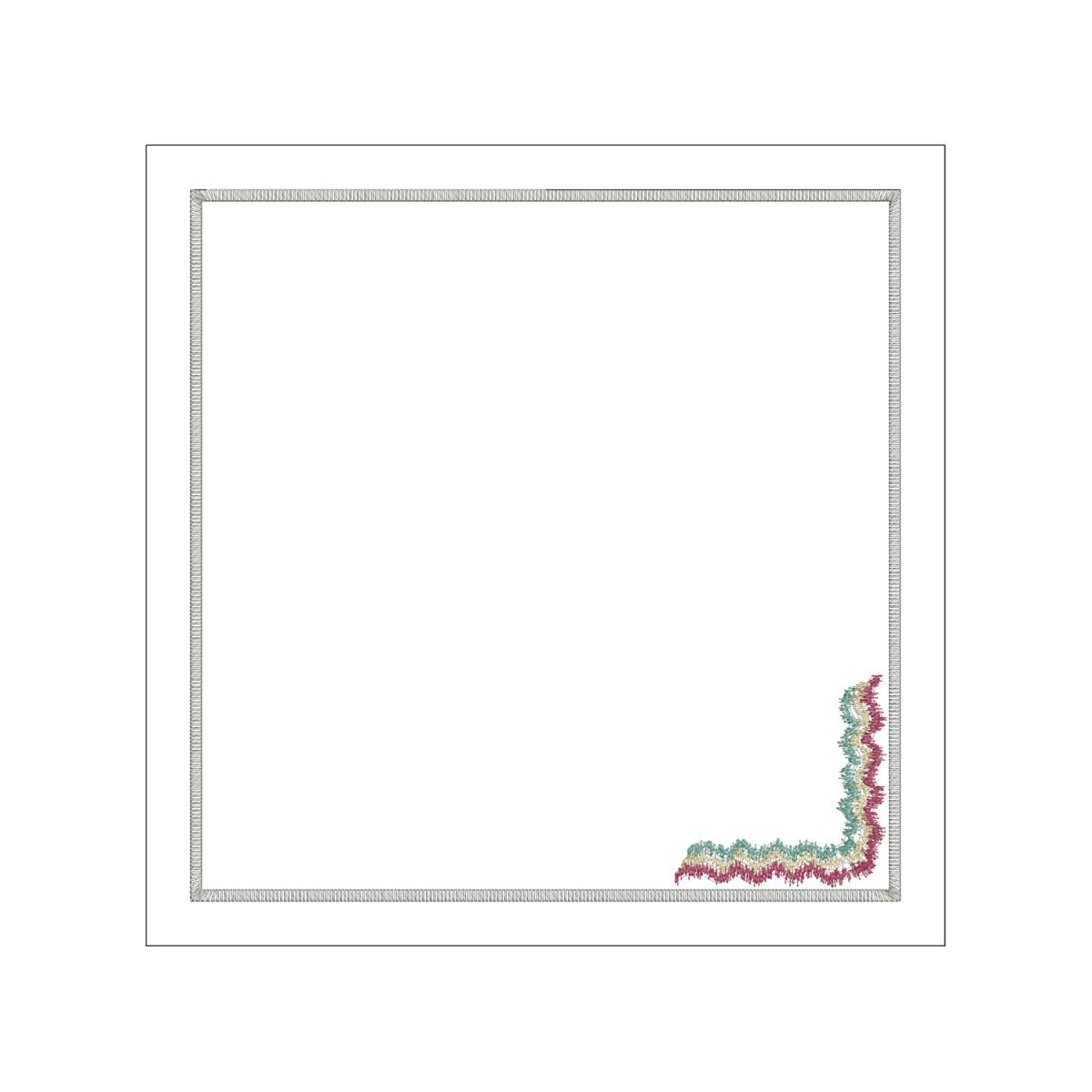 Салфетка с мережкой Voyage en Ikat