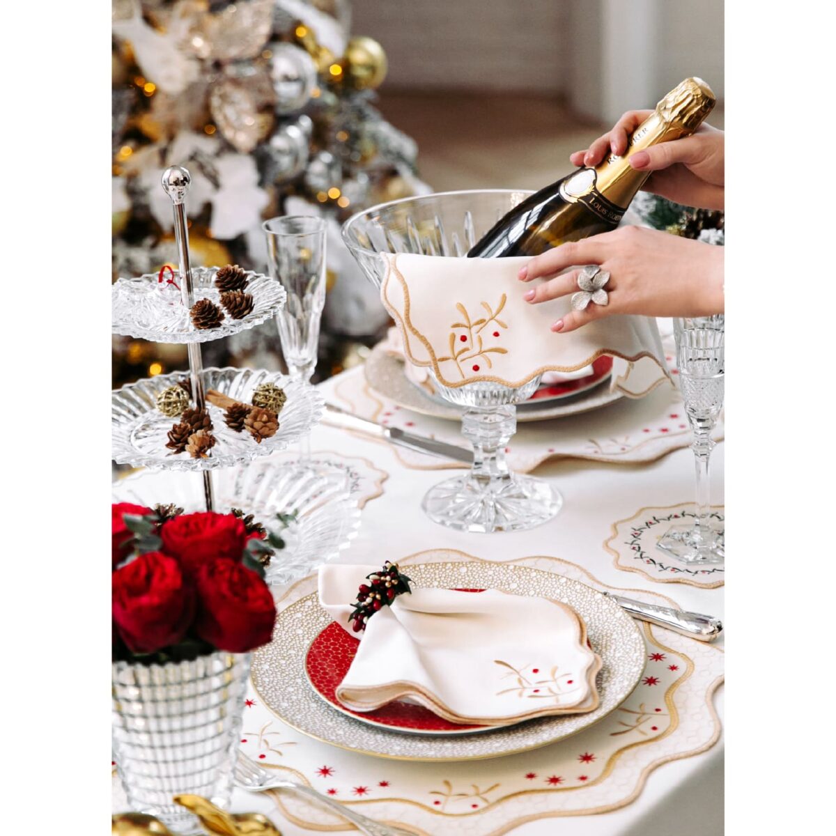 Салфетка фигурная Magic Christmas