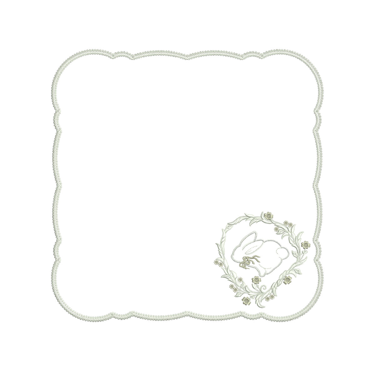 Салфетка фигурная Easter Meadow